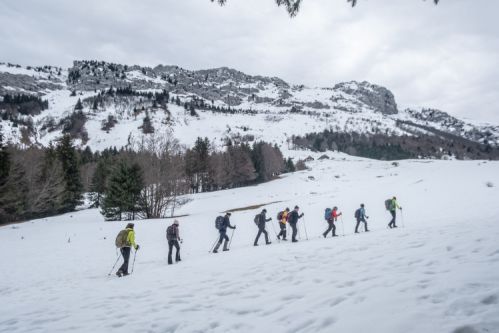 sejour raquettes en bauges