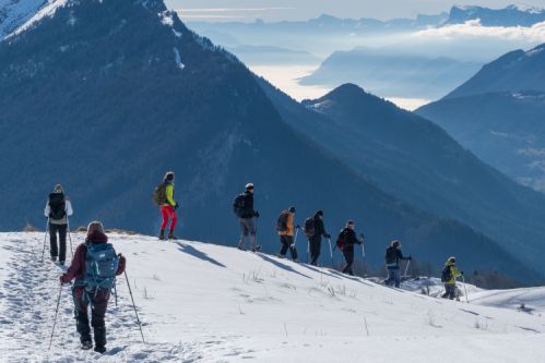 sejour raquettes en bauges