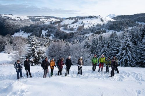 sejour raquettes bauges