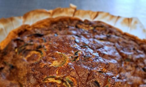 Tarte à la courgette
